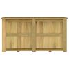 vidaXL Піднесена Клумба 196x50x100 см Просочена Соснова Деревина