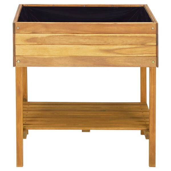 vidaXL Піднесений Садовий Ящик 78,5x58,5x78,5 см Масив Акації