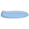 145823 vidaXL Soft-Close Toilet Seat Quick Release Blue Oval