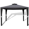 vidaXL Альтанка з Дахом Темно-Сірий 3х3 м