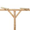 vidaXL Пергола 385х40х205 см Бамбук