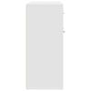 800675 vidaXL Sideboard White 88x30x70 cm Chipboard