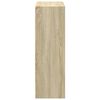 vidaXL Книжкова полиця Дуб сонома 60x24x74,5 Деревні пластики