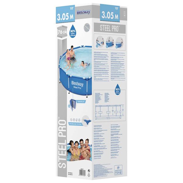 92847 Bestway Steel Pro Swimming Pool 305x76 cm