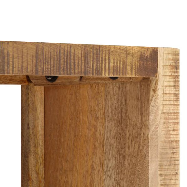 vidaXL Книжковий Стелаж 80x25x175 см Масив Дерева Манго