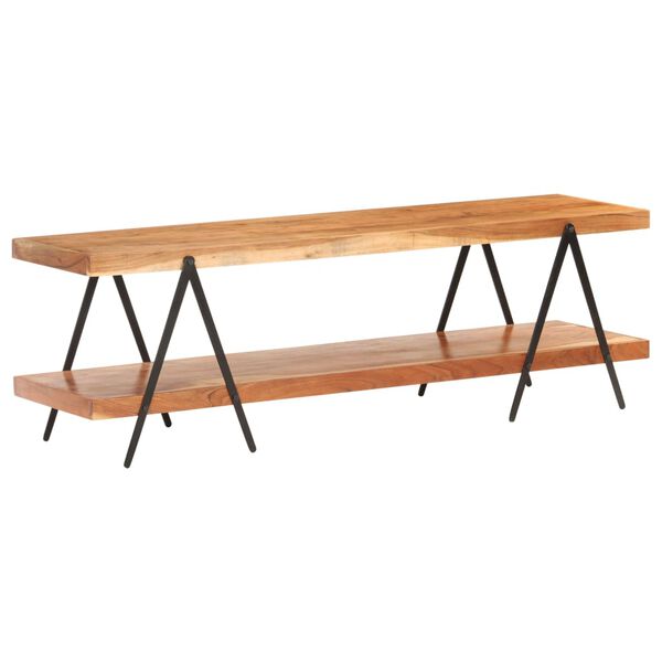 vidaXL Тумба під телевізор 160x40x50 см Масив акації