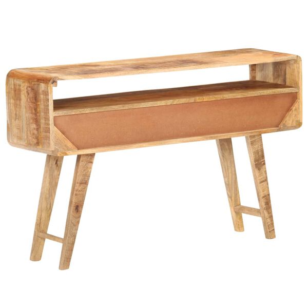 vidaXL Сервант 120x30x75 см Необроблений Масив Дерева Манго