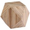 vidaXL Приставний столик 40x40x40 см Відновлена тикова деревина