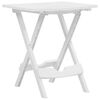 47690 vidaXL Folding Garden Table 45,5x38,5x50 cm White