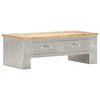 286599 vidaXL Aviator Coffee Table 100x50x36 cm Solid Mango Wood