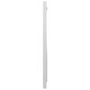 804603 vidaXL Bathroom Mirror High Gloss White 40x1,5x37 cm Chipboard