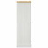 282622 vidaXL Wardrobe Mexican Pine Corona Range 3 Doors White