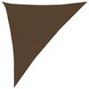 vidaXL Сонцезахисний Навіс Коричневий 3x4x5 м ПВЩ 160 г/м&sup2;