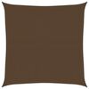 vidaXL Сонцезахисний Навіс Коричневий 4x4 м ПВЩ 160 г/м²