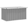vidaXL Садовий Ящик для Зберігання Сірий 129x67x65 см