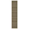 vidaXL Книжкова шафа Дуб сонома 40x30x189 см ДСП