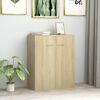 800732 vidaXL Sideboard Sonoma Oak 60x30x75 cm Chipboard