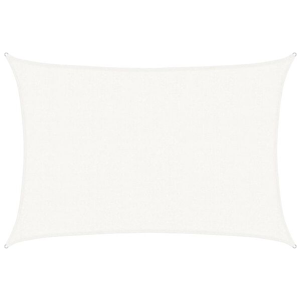 vidaXL Сонцезахисний Навіс Білий 2,5x4 м ПВЩ 160 г/м²