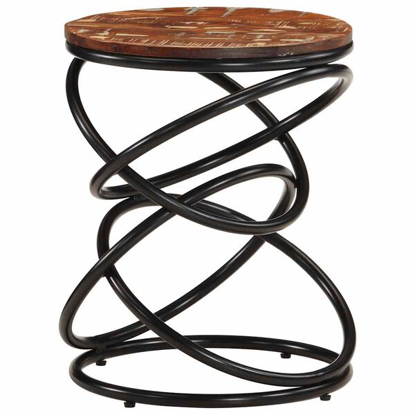 vidaXL Пристінний столик 40x40x52 см Масив відновленої деревини