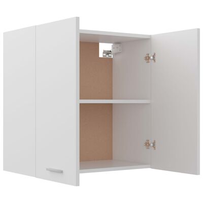 801268 vidaXL Hanging Cabinet White 60x31x60 cm Chipboard