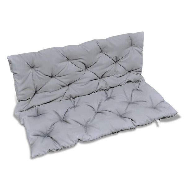 vidaXL Подушка для Крісла-Гойдалки Сірий 120 см