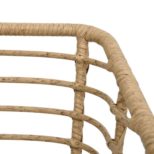 vidaXL Комплект Меблів для Бістро 3 Од. Колір Дуба Поліротанг