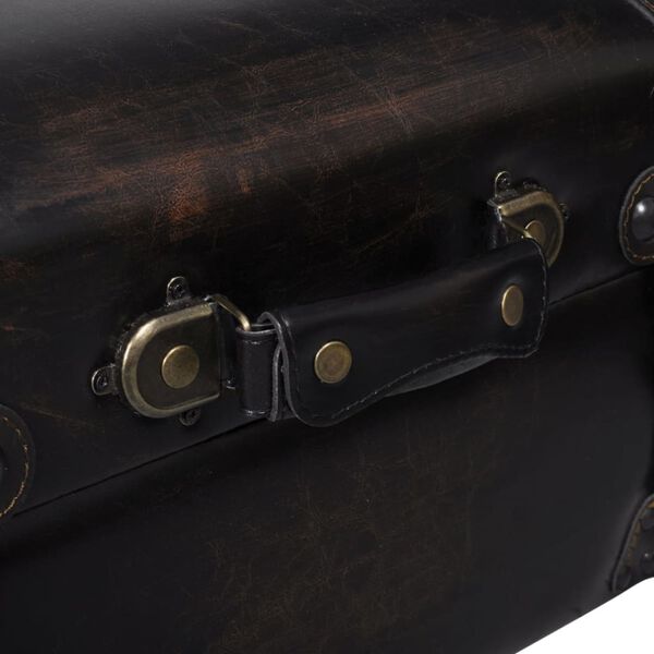 vidaXL Довга банкетка Коричневий