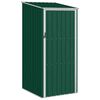 vidaXL Садовий Сарай Зелений 87x98x159 см Оцинкована Сталь