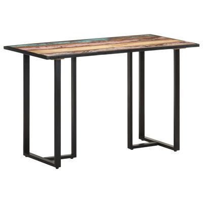 vidaXL Обідній стіл 120 см Масив відновленої деревини
