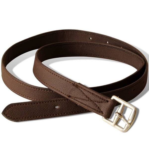 vidaXL Сідло для Верхової Їзди Коричневий 16" 14 см 5-в-1Натуральна Шкіра