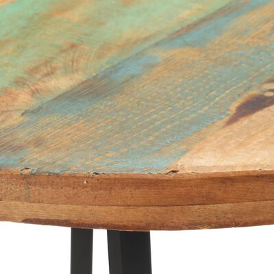 vidaXL Обідній стіл 80 см Масив відновленої деревини