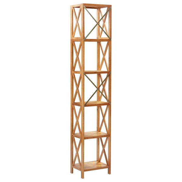vidaXL 6-рівнева етажерка 40x30x205 см Масив дуба