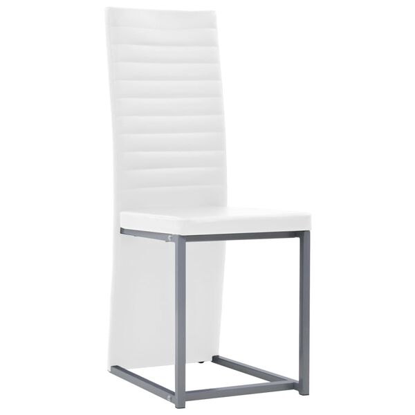 vidaXL Обідній Комплект 7 Од. Чорний Сталь і Загартоване Скло