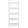 288228 vidaXL 5-Layer Book Shelf White 60x27,6x158,5 cm Chipboard