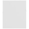 804674 vidaXL Sink Cabinet White 100x38,5x46 cm Chipboard