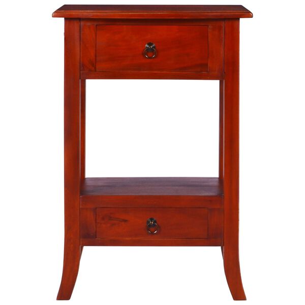 vidaXL Консольний Стіл Коричневий 50x30x75 см Масив Червоного Дерева