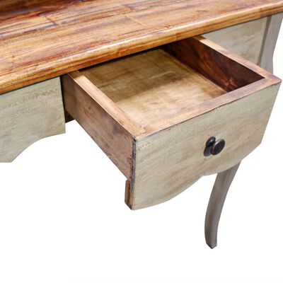 vidaXL Письмовий стіл 80x40x92 см Масив відновленої деревини