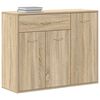 800678 vidaXL Sideboard Sonoma Oak 88x30x70 cm Chipboard