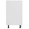 vidaXL Нижня шафа Білий 60x46x81,5 см ДСП