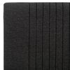 vidaXL Каркас ліжка Темно-сірий 120x200 см Тканина