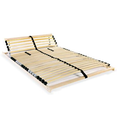 vidaXL Ламельна основа ліжка 28 ламелей 7 зон 120x200 см