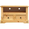 243738 vidaXL TV Cabinet Mexican Pine Corona Range 91x43x56 cm