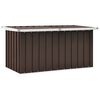 vidaXL Садовий Ящик для Зберігання Коричневий 129x67x65 см