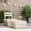 315636 vidaXL 2 Piece Garden Lounge Set Impregnated Spruce Wood