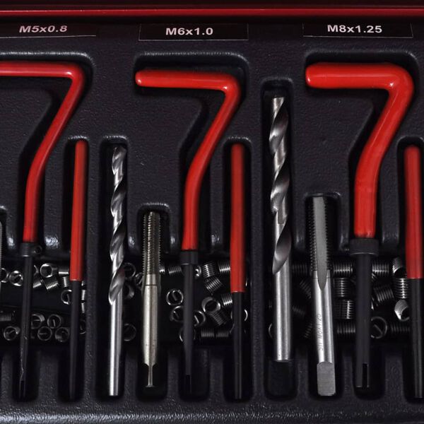 vidaXL Набір Інструментів для Ремонту Різьб