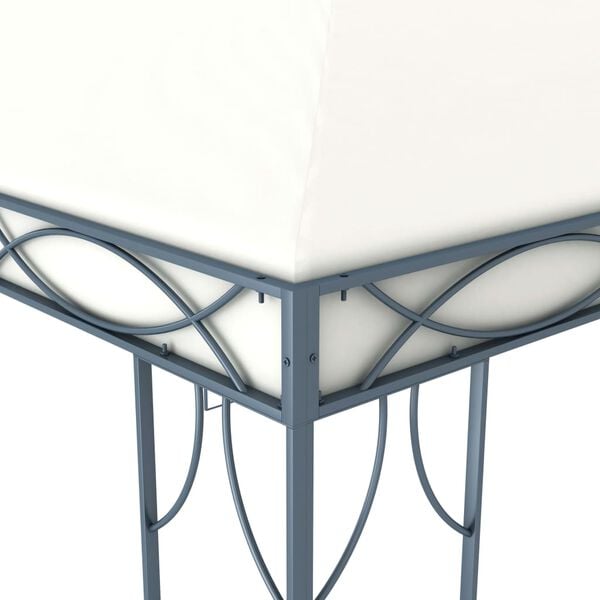 vidaXL Альтанка Кремовий 300х300 см