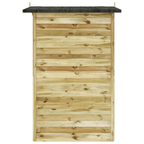 vidaXL Садовий Сарай 1,5x2 м Просочена Соснова Деревина