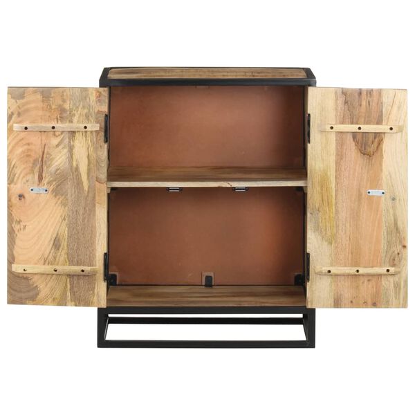 vidaXL Сервант з ручним різьбленням 60x35x75 см Масив дерева манго