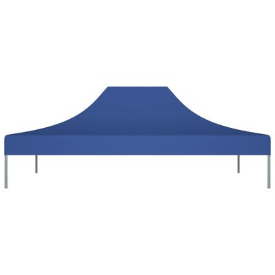 vidaXL Дах святкового шатра Синій 4,5x3 м 270 г/м²