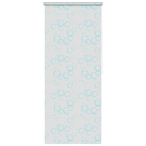 vidaXL Рулонна Шторка для Душу Бульбашки 120x240 см